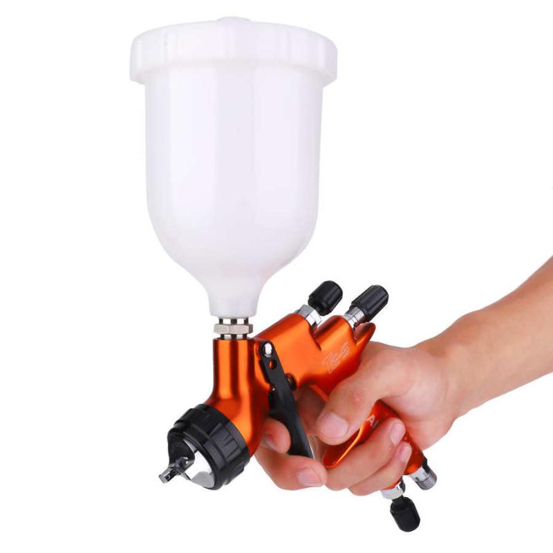 

High atomizing airbrush 1 3mm diameter 600ml pot for gravity feed type spray