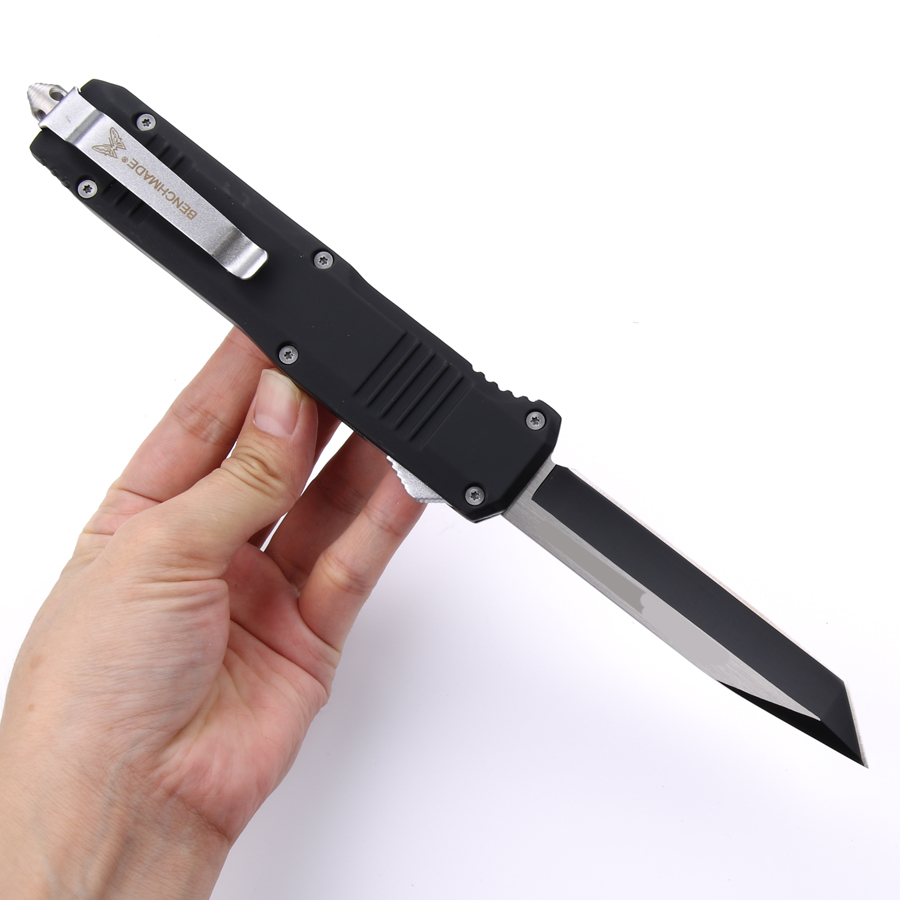 

C07 large 26CM automatic knives Benchmade knife t6061 handle CNC VG10 steel OUT pocket knife BM3300 Camping tactical Survival Hunting knife