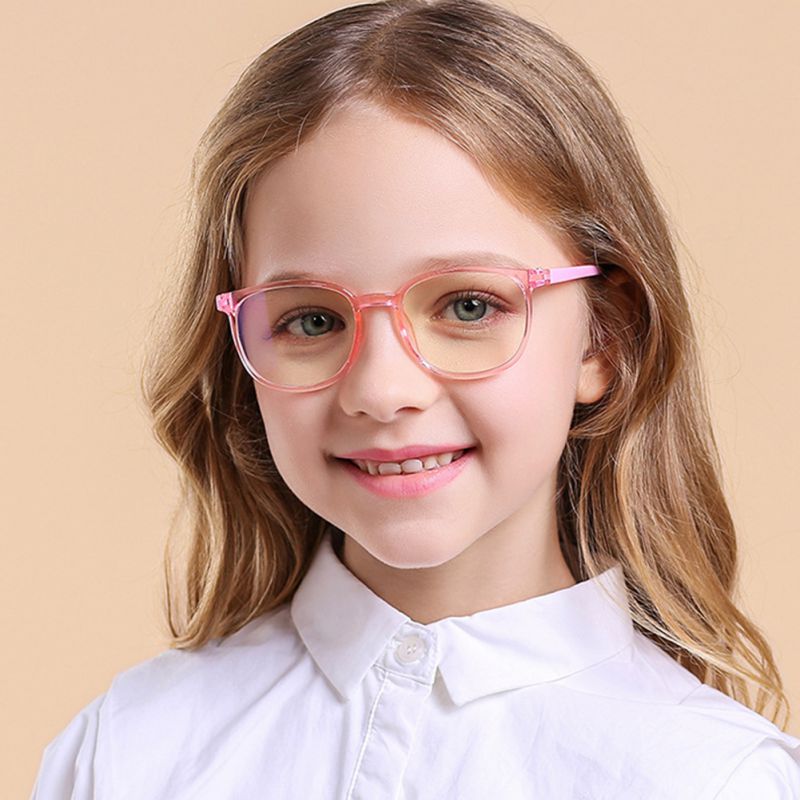 

Chirldren Blue Light Blocking Glasses Fashion Anti-blue Light Glasses Frame TR90 Children Myopia Goggles
