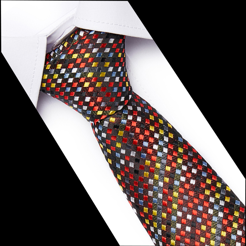 

Business Wedding Ties Jacquard Woven Accessories 100% Silk Men Solid Tie Polka Neck Tie Fashion Neckties Classic Men's Stripe