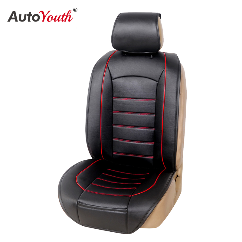 

2020 New 1PCS Car Seat Cushion PU Leather Car Seat Cover Set Accessories Covers for Funda Asiento Coche