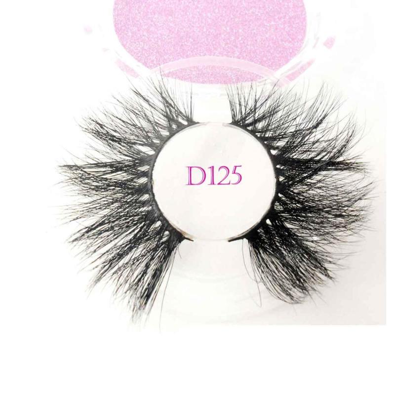 

Baiside 25mm Lashes Mink Lashes Soft Long 3D Mink Eyelashes Full Volume Eye