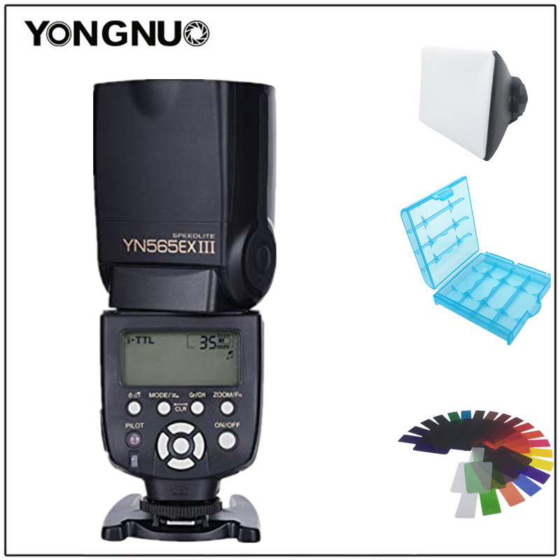 

Yongnuo YN-565EX IIIL Flash Speedlite For 1300D 800D 6D 7DII 30D 50D For D7300 D5400 D3200 D700 D90 D3x D3s D2x