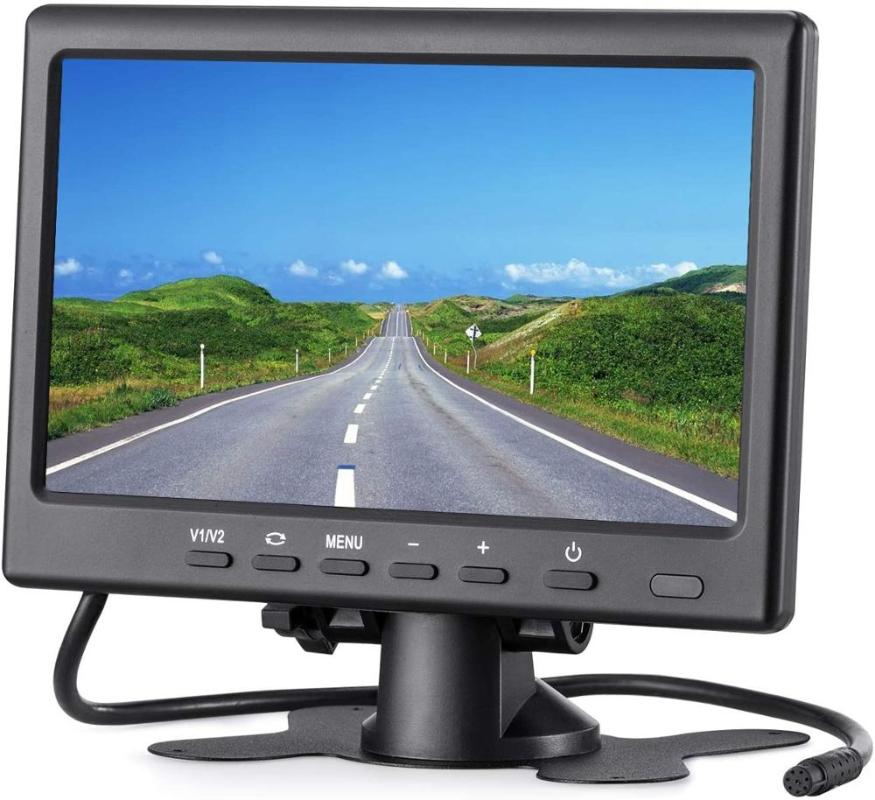 

7 Inch LED Backlight TFT IPS LCD Monitor for Car Rearview Cameras, Car DVD, Serveillance Camera