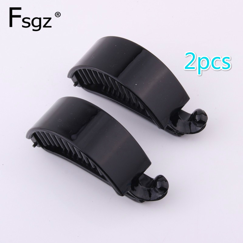 

Creative Banana Clip Black ABS Plastic Twist Hairpin For Women Tines Crab Beauty Hair Device Tools 2.2*7.2 CM 2 PIECES/lot