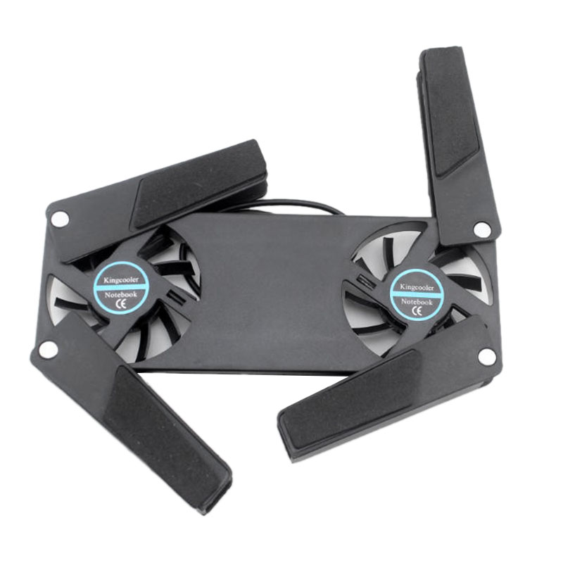 

Computer Cooling Pad,Portable Notebook Radiator Foldable Dual Fan Cooling Pad Computer Notebook