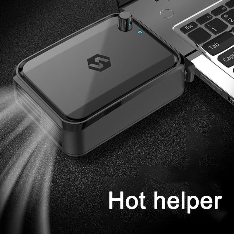 

1Pcs Exhaust Rad i Ator Cooler Portable Notebook Laptop Cooler USB Air External Extracting Cooling Fan for 12-17 Inch Notebook
