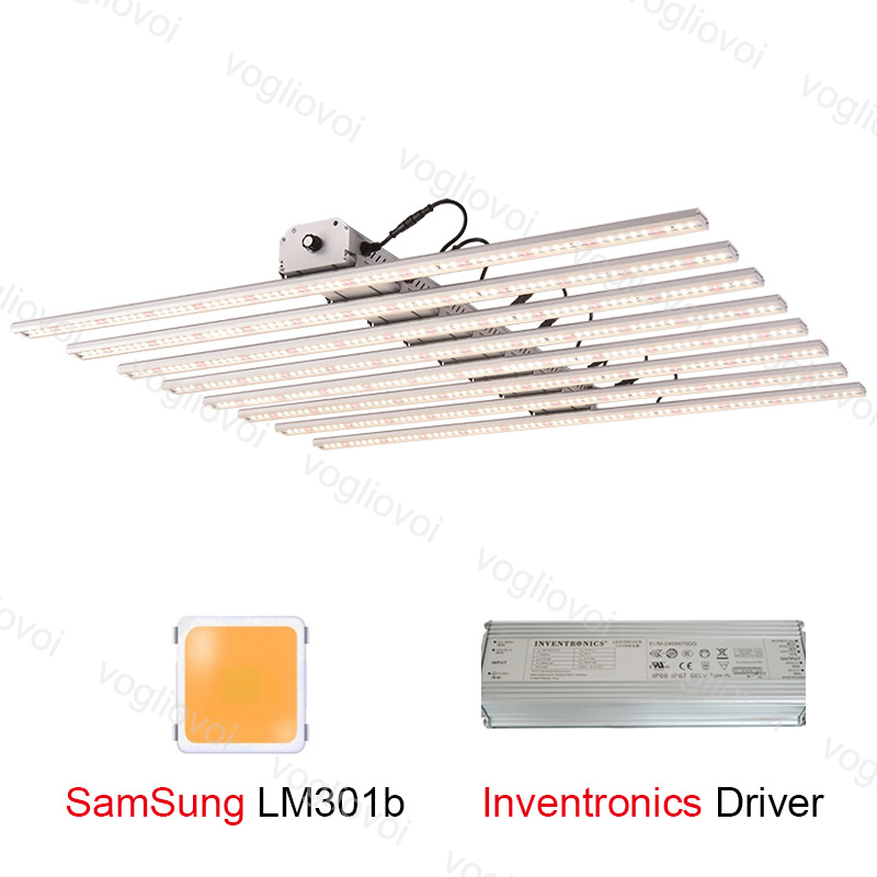 

Led Grow Light Bars 480W/600W/800W LM301B Chips Quantum Technology Full Spectrum Greenhouse Veg and Flower DHL