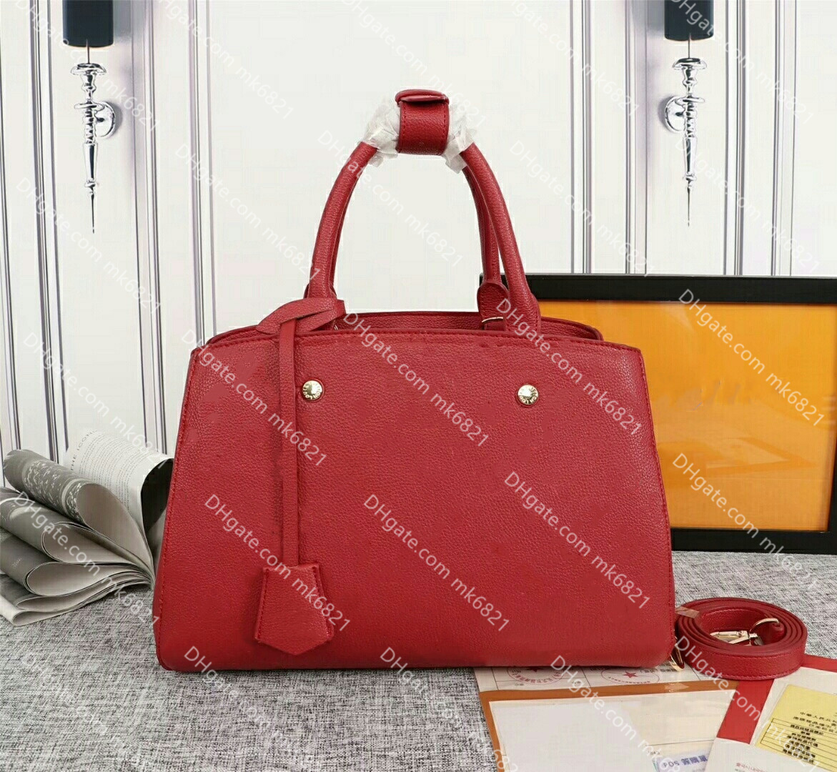 

Bag BB Leather Designers Handbags Embossing Luxurys Bags Montaigne Women Genuine Crossbody Top-quality Tote Flowrs Shoulder Utrda