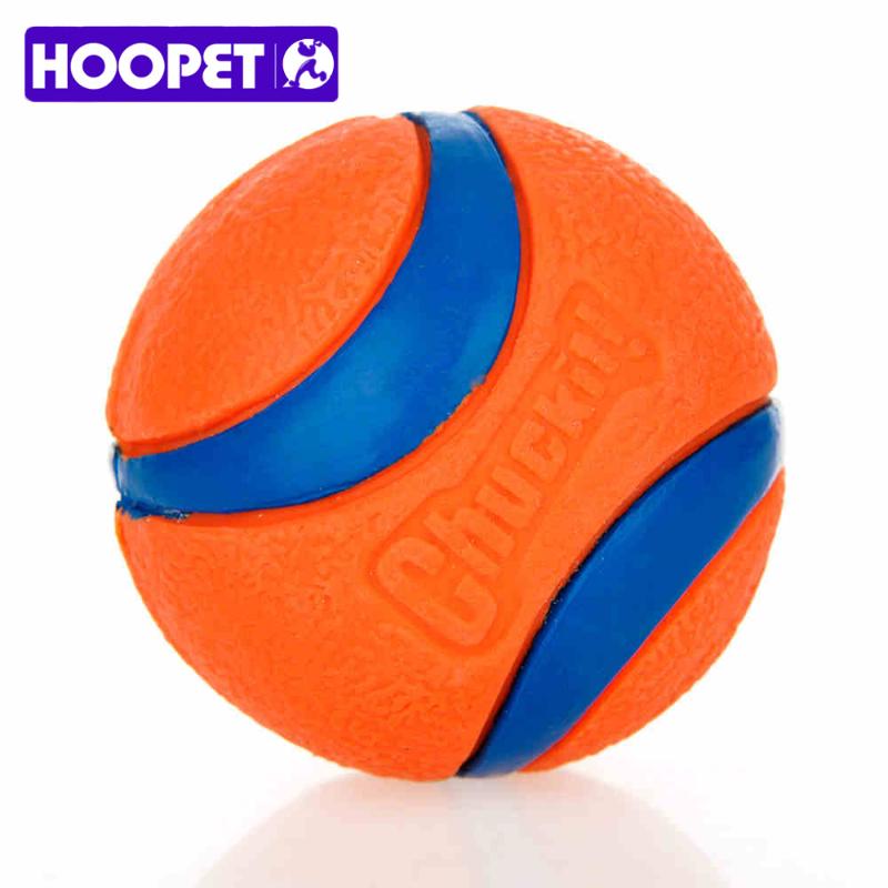 

HOOPET Pet Dog Rubber Pinball Balls And A Ball Packing Orange Rubber Resistance To Bite Molars Toys Pet Supplies