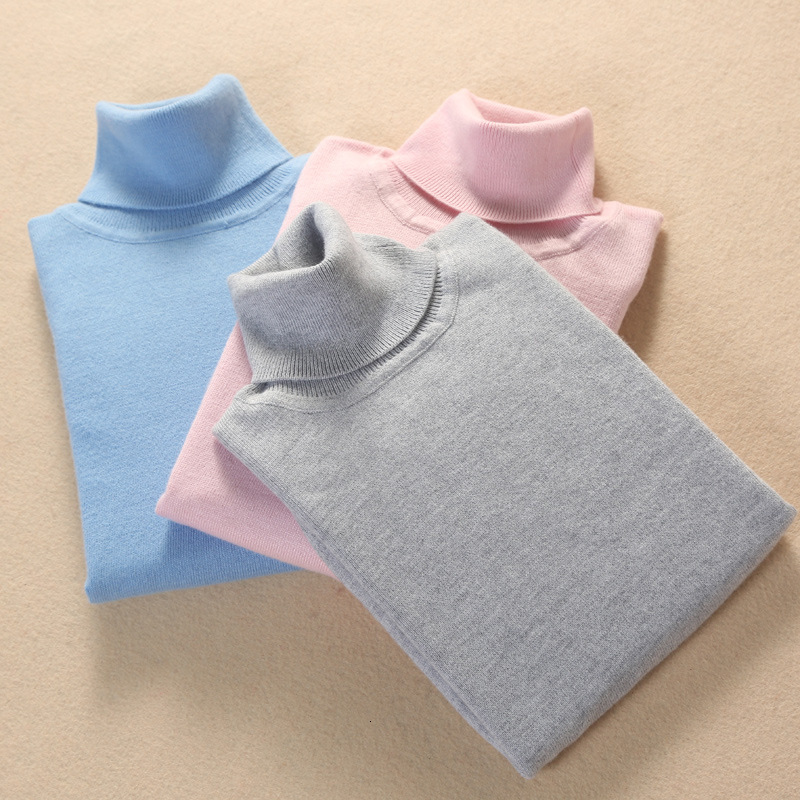 

2021 New Autumn Winter Turtleneck Cashmere Sweater Women Streetwear Basic Warm Pull Femme Hiver Jumper Knitted Pullover Sweaters 2egi, Beige