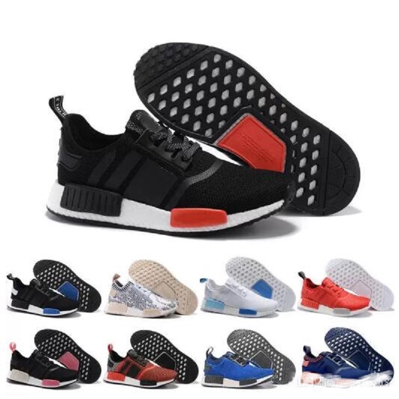 

2022 shoes R1 Primeknit Triple black White Bee designer Casual For Men Women OREO Sports sneakers 36-45, # 7