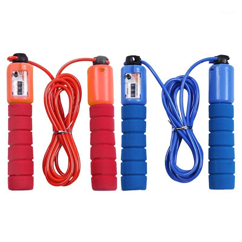 

Adjustable Skipping Rope with Counter Foam Padded Sports Exercise Jump Rope Massage Mat for Exercise1