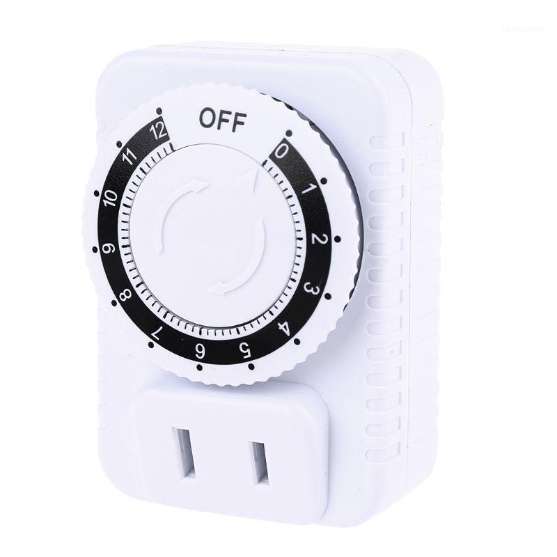 

AC 110V 12 Hour Mechanical Plug Switch Timer Socket for Home Appliances Control 6XDD1