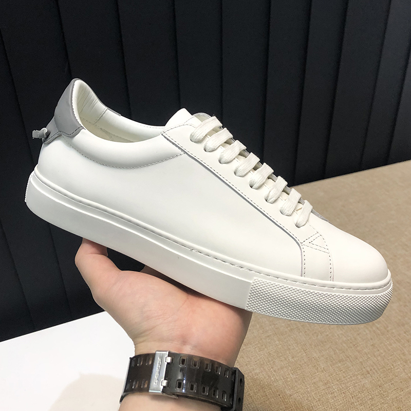 

Top Quality Mens Womens Casual Shoes Fashion Sneakers White Leather Flat Outdoors Daily Dress Party Size EUR 36-45