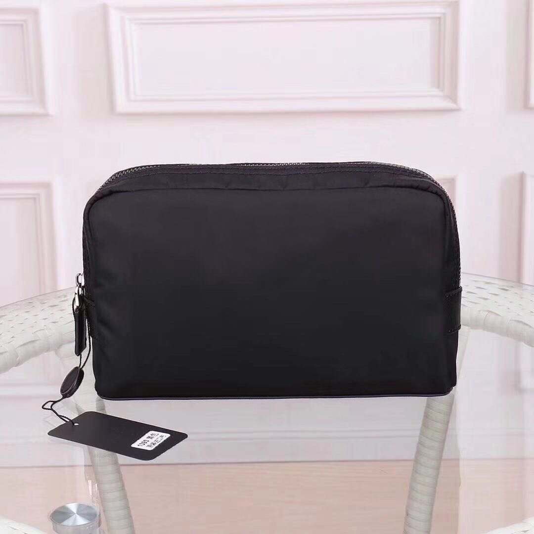 

Cosmetic Case Makeup Bag Cosmetic Bag for Men Clutch for Women Travel Organizer Storage Wash Bag Men Purse Make Up Women Purse Wholesale, Black