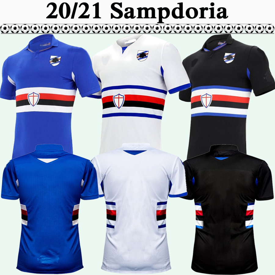 

2020 2021 Sampdoria JANKTO KEITA BALDE Mens Soccer Jerseys New GABBIADINI QUAGLIARELLA Home Away 3rd Football Shirt Short Sleeve Uniforms, Qm722 2019 home no patch