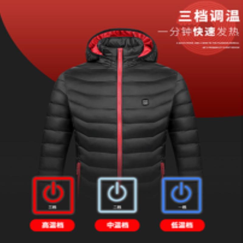 

2020 New Designer Men's Padded Jacket Fever Cotton Winter New Style Women's Clothing Wholesale Winter Clothes Korean Thickening, Black and red