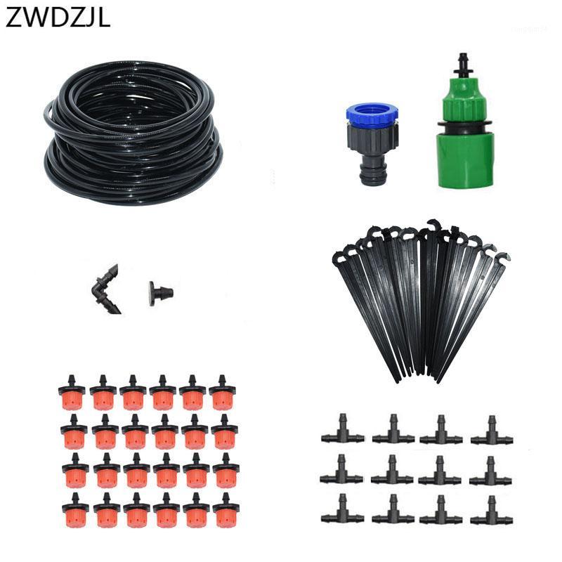

DIY Drip Irrigation System Automatic Plant Self Watering Garden Hose Micro Drip Greenhouse Watering System 5m/10m/15m/20m1