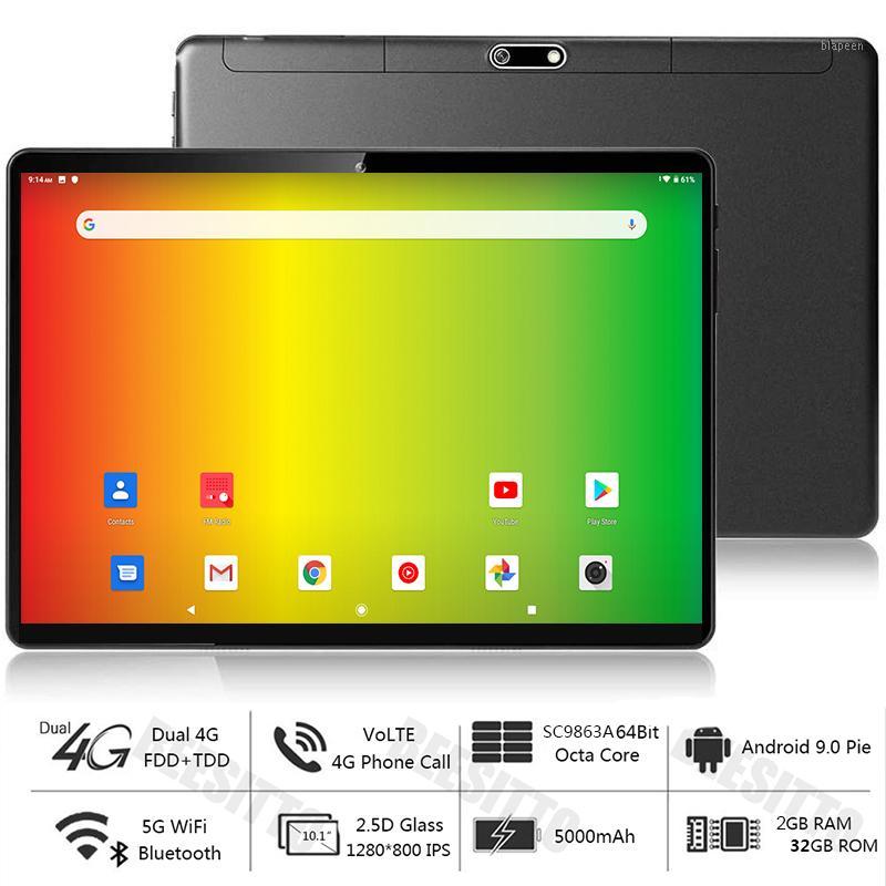 

Google Play Certified Tablets Android 10 inch 4G LTE Android 9.0 Pie 32GB ROM 2GB RAM Octa Core Wifi GPS 10.1 inch tablet1, Black