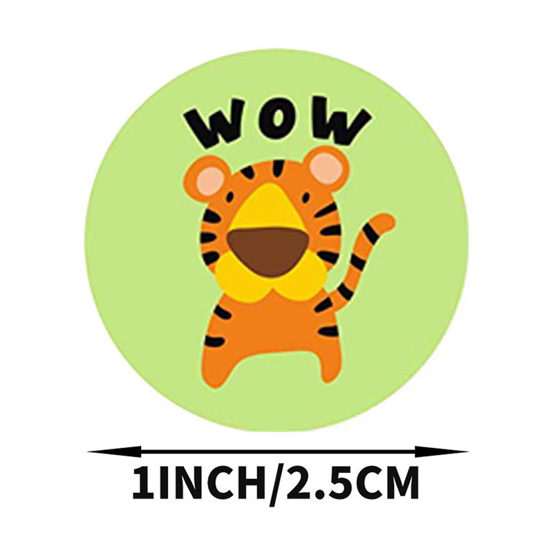 

5Pieces/Lot 4 Roll 25mm Round Stickers Tape Kids Animal Pattern DIY Scrapbooking Sticker Labels Gift School Supplies Stationery Sticker 2016