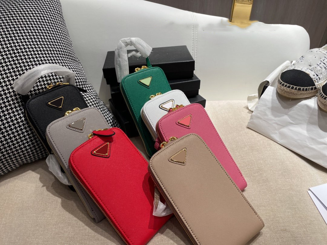 

2021 Leather Women Wallet Phone bag Lady Wallet Portomonee Luxury Money Bag With original Box, Extra cost