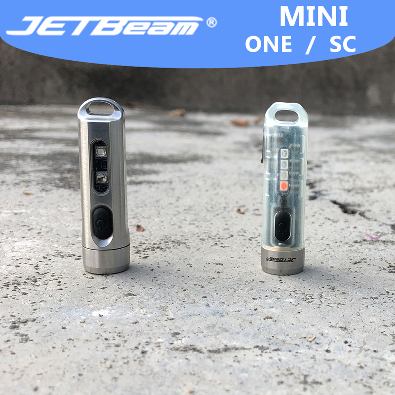 

Jetbeam MINI ONE Flashlight Torch uv light EDC Light Uv Rechargeable led flashlight 220212