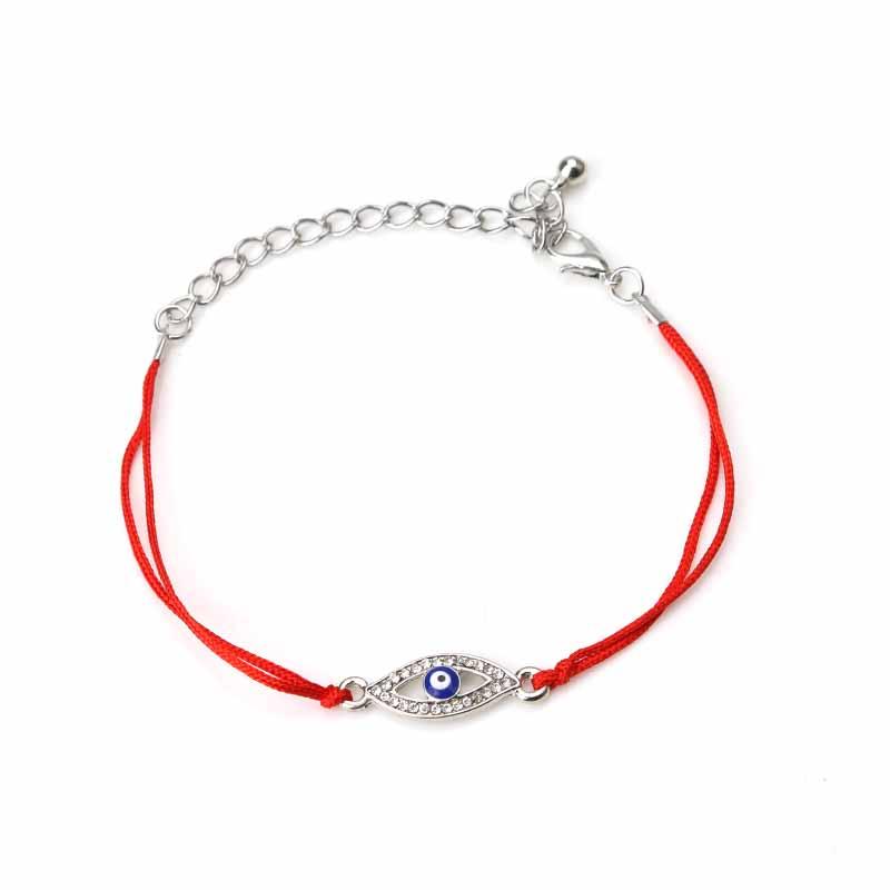 

red black string blue oil drop evil eye lucky cheap fashion gifts bracelet for women friendship bracelet
