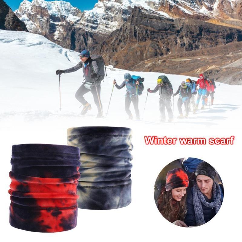 

Winter Fashion Thermal Fleece Neck Gaiter Tube Scarf Warm Bandana Face Snowboard Half Face Cover Headband Men&Women Scarf1, As shown