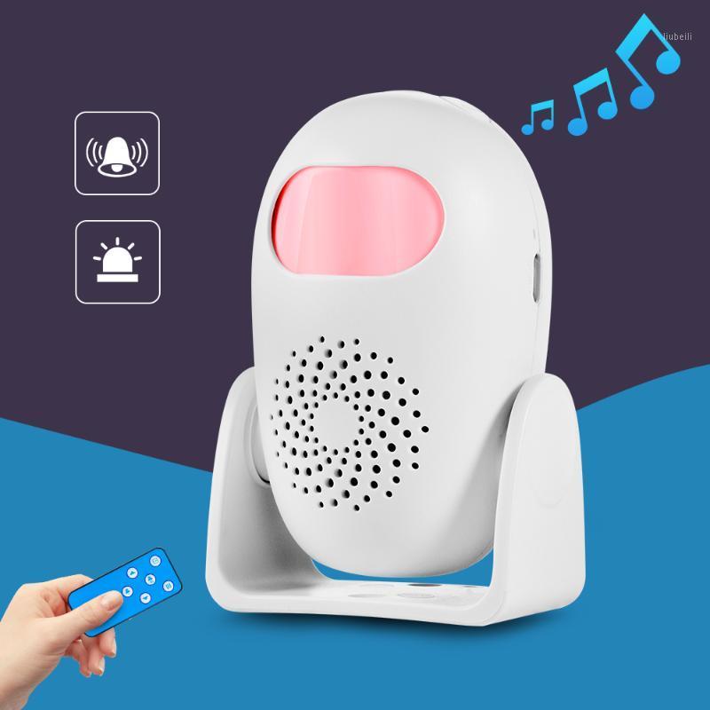 

Fuers Home Security Alarm PIR Motion Detector Welcome Wireless Doorbell Alarm System 11 languages With Remote Controller1