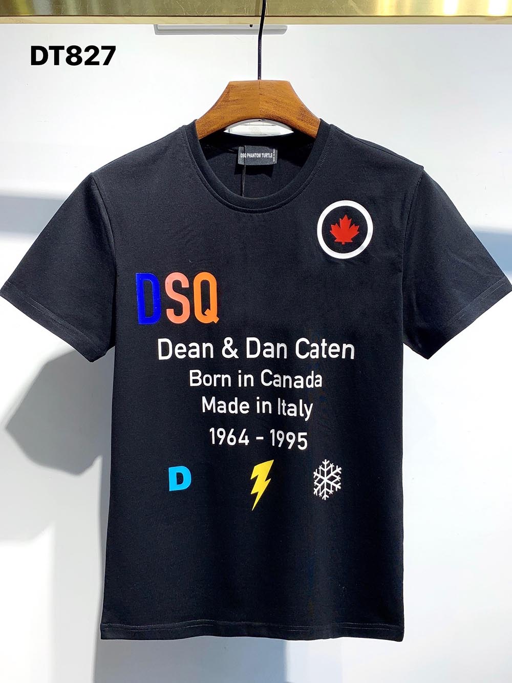 

DSQ PHANTOM TURTLE 2021SS New Mens Designer T shirt Paris fashion Tshirts Summer DSQ Pattern T-shirt Male Top Quality 100% Cotton Top 1112, White