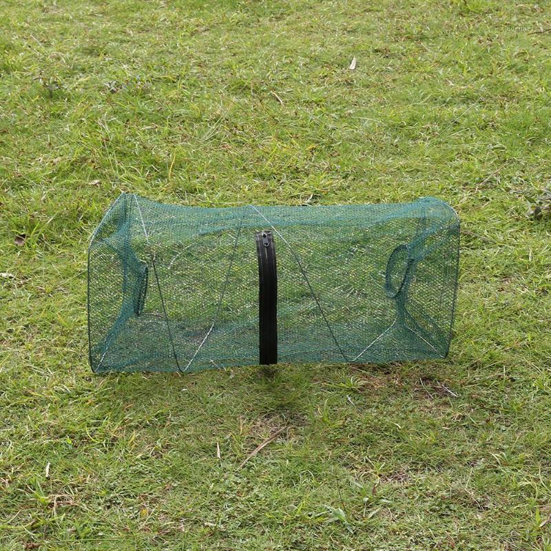 

4-16 Holes Automatic Fishing Net Strengthened Shrimp Cage Nylon Foldable Crab Fish Trap Cast Net Cast Folding Fishing Network1