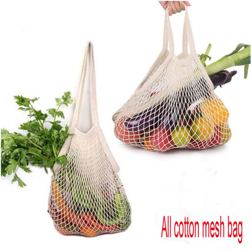 

50pcs All cotton mesh bag Shopping bag Fruit mesh Vegetable