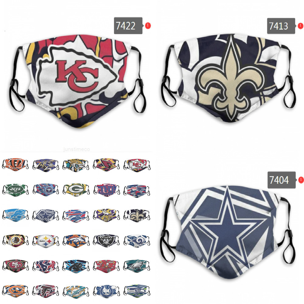 

Luxury 2020 Mask New Dust Outdoor Cycling Designer Fashion Face Masks Adult Children Football Team Reusable Party Mask Can Be Mi01