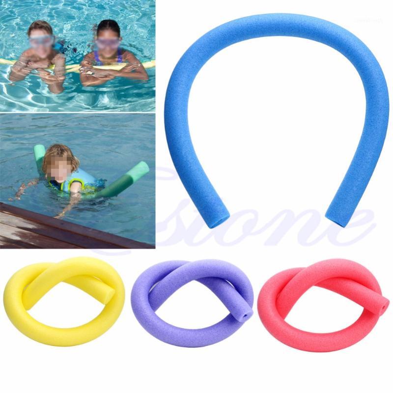

Wholesale- Rehabilitation Learn Swimming Pool Noodle Water Float Aid Woggle Swim Flexible 6.5*150cm1