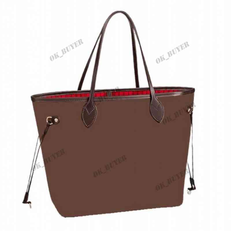 

Luxury Designers Totes Built-in clutch With PU Shoulder Bag Classic Style Handbag Three Color Styles Two interiors Flower and Plaid, Red interior