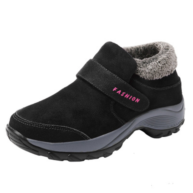 

2021 New Size 35-42 Fashion Snowboots Women Slip-on Winter Boots Casual Women's Shoes KX7B