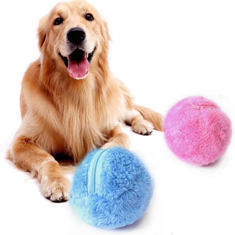 

Pet Electric Toy Ball Magic Roller Ball Toy Automatic Roller magic Dog Cat Pet Need To Use Battery 5pcs/Set