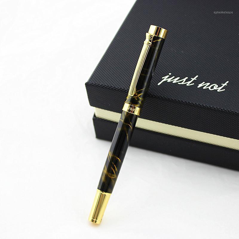 

DIKA WEN luxury gift pens 0.5mm metal Brand Ball Roller Pen High Quality Business Office pen for Writing Gift Student1