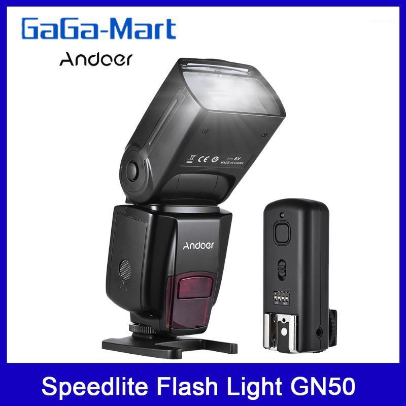 

Andoer AD560 IV 2.4G Wireless Universal On-camera Slave Speedlite Flash Light GN50 with Flash Trigger for for1