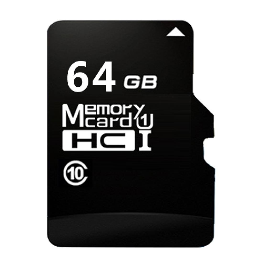 

64GB High Speed Class10 Black TF Memory Card