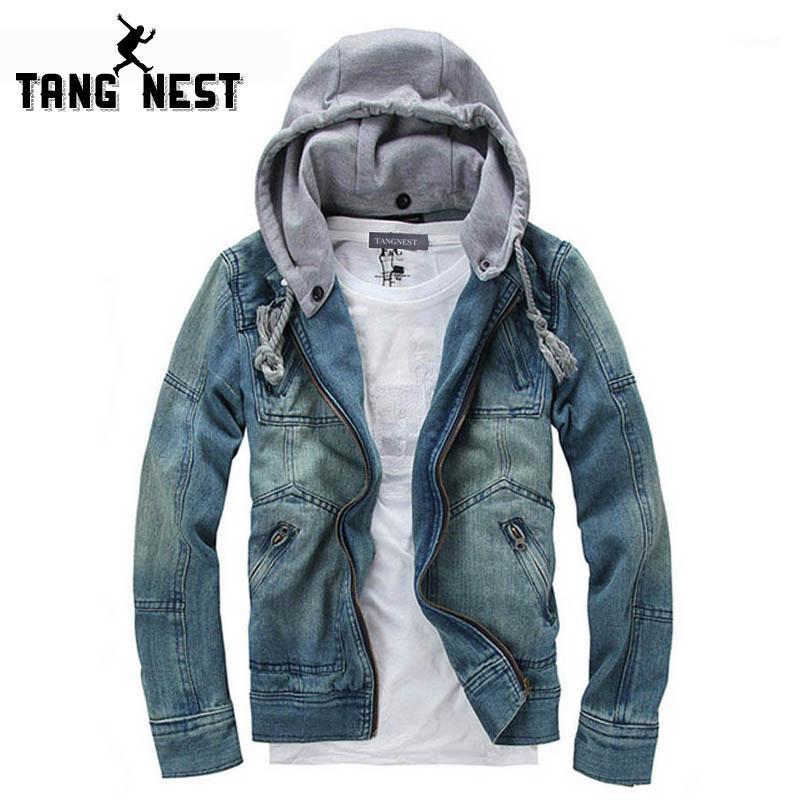 

Wholesale- 2017 New Hot selling Casual Fashion Men's Denim Jacket High Qality Comfortable Male Cowboy Jacket Plus Size -XXXL MWJ0891, Blue