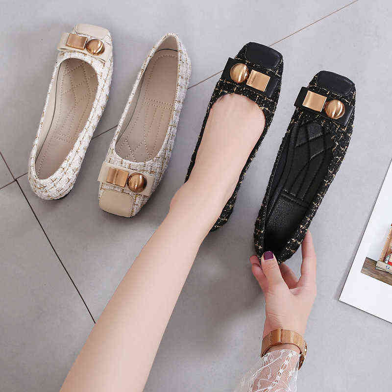 

Woman flats Shoes Fashion casuales Slip-on Ballerina flat shoes women Loafers Ladies Spring Autumn zapatos planos de mujer new, Black