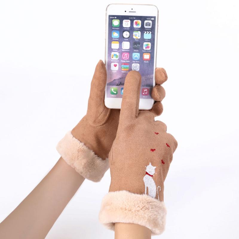 

1Pair Fashion Lady 2020 Womens Winter Outdoor Sport Warm Gloves Winter Gloves Autumn Warm Christmas Accessories Gift#