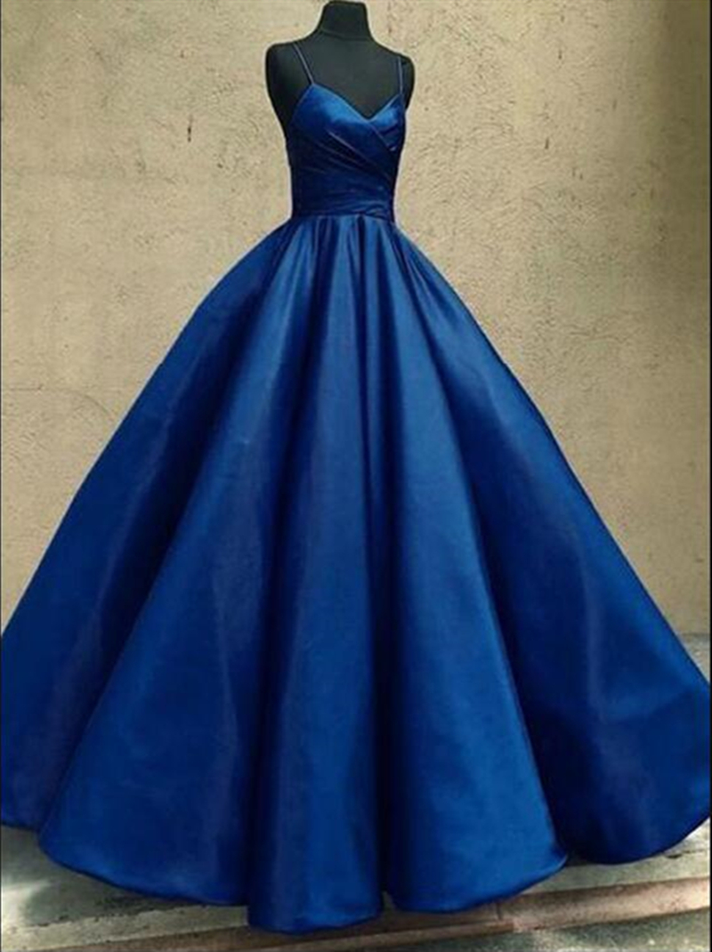 

New Dark Blue Satin Quinceanera Dresses Ball Gown Beaded Appliques Sweet 16 Dresses Plus Size Long Formal Evening Prom Party Gowns QC1557, Red