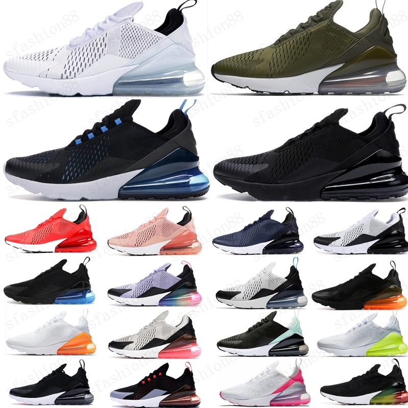 

Top quality Black White Red 270OG Designer Shoes Bred Throwback Future Men Running Shoes Splashing ink Fashion Men Womens Sneakers 36-45, Box