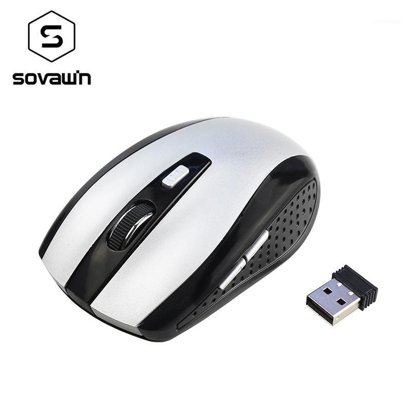 

Optical electronic Wireless Gaming Mouse Mini Portable 2.4G 800 1200 1600 DPI Gamer Mice 6 Button Mause For Laptop Computer PC1