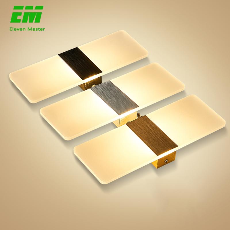 

LED Fashionable Wall Lamp Bedroom Bedside Stairs Corridor Simple Wall light 110V 220V Decorative light ZBD0028