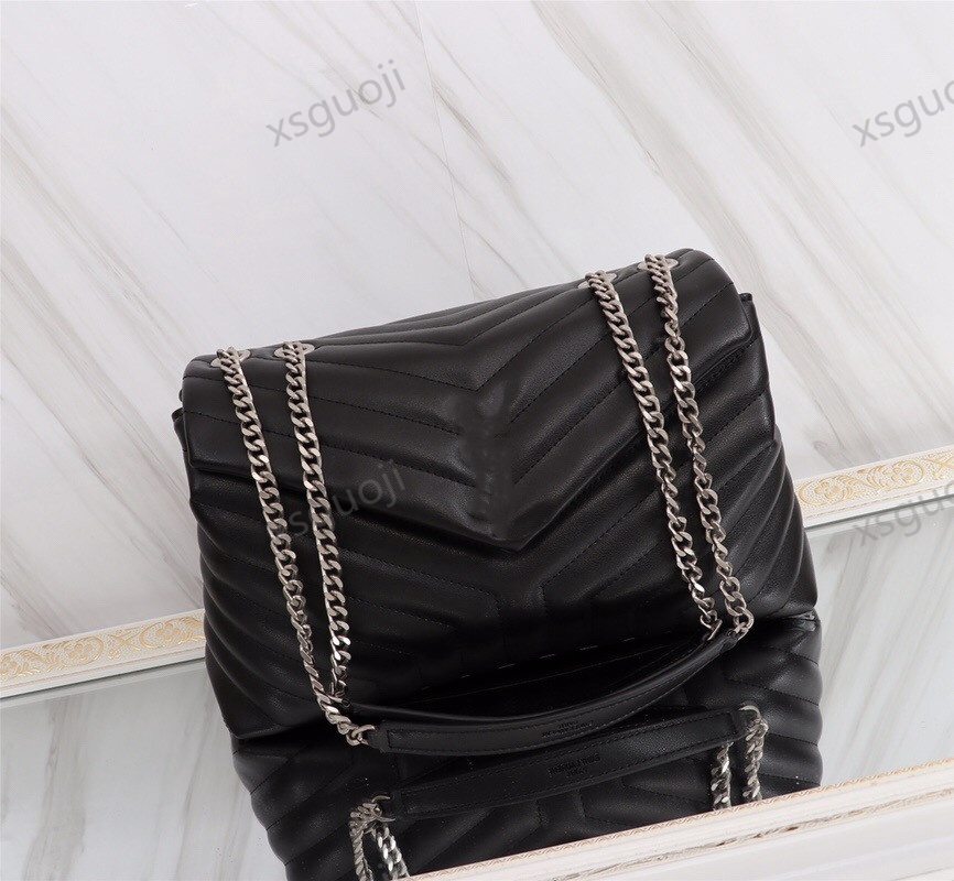 

Hot Fashion Luxury Design handbags Purse Flap bag chain Shoulder bag Caviar High Quality Genuine Leather Quilted Tote bag clutch handbag