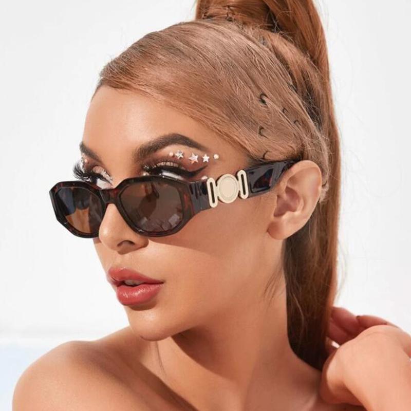 

Sunglasses Retro Rectangle Women 2021 High Quality Small Frame Gradient Sun Glasses Men Square Celebrity Designer Eyewear Oculos